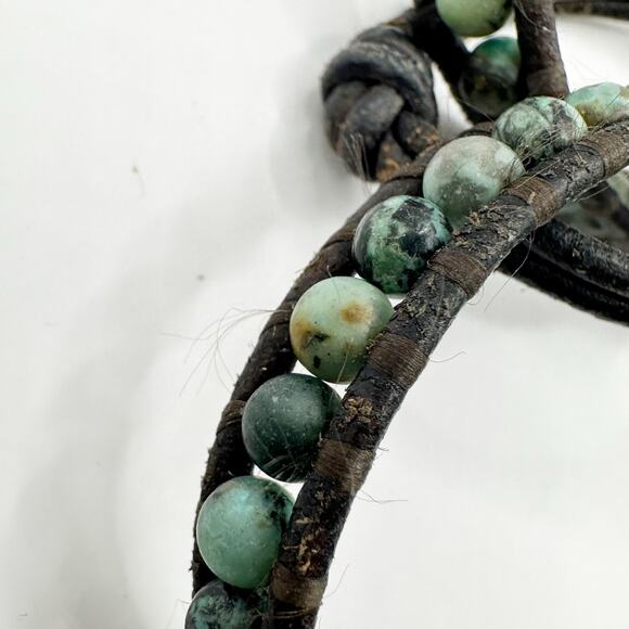 SOAR Wrap Bracelet Beaded Feather Angel Wing Beads Boho Festival Western - Picture 2 of 12